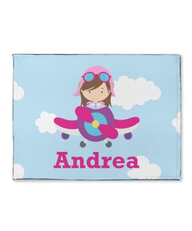 YouCustomizeIt Personalized Airplane & Girl Pilot Microfiber Screen Cleaner