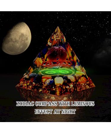 Vuuuuv Horoscope Orgon Pyramid | Virgin Medicinal Crystal Gift Set | Zodiac Stones for Healing & Energy - Buy Online on GoSupps.com
