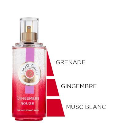 Roger & Gallet Gingembre Rouge Fresh Fragrant Water Spray 3.3 Ounce - Buy Online on GoSupps.com