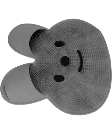 Silicone Foot Rubber Mat for Tired Feet Relieves Fatigue Exfoliates Skin & Massages in Shower - Gray - Buy Online on GoSupps.com