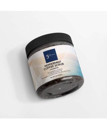 Dermlumen Peppermint Coffee Scrub Exfoliating Body Scrub for Smooth Glowing Skin With Arabica Coffee Coconut Oil & Mint Reduces Cellulite & Dryness 8oz - Buy Online on GoSupps.com