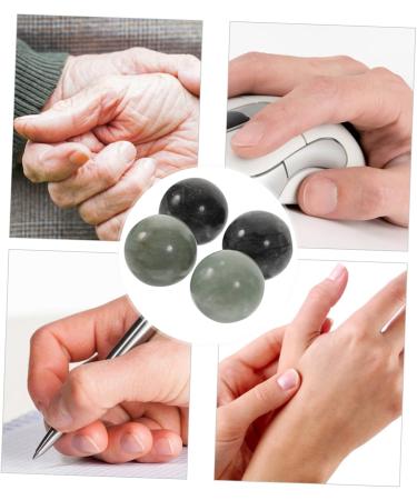 Anneomas Spherical Weights - Baoding Balls for Chinese Massage & Meditation | Black Metal Fitness Weights - International Shipping - Buy Online on GoSupps.com
