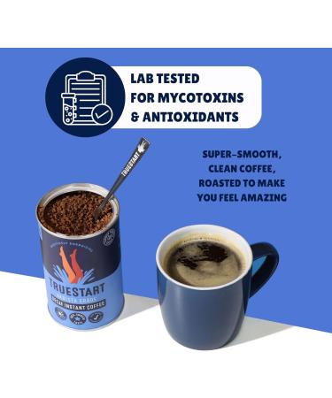 TRUESTART Barista Grade Instant Coffee - Decaf - Pack of 2 - 100g - Buy Online on GoSupps.com