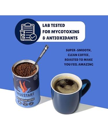 TRUESTART Barista Grade Instant Coffee - Decaf - Pack of 2 - 100g - Buy Online on GoSupps.com