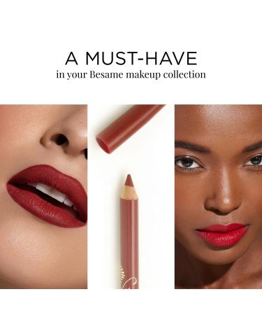 Besame Cosmetics MasterLiner Universal Red Lip Liner - Long Lasting & Skin Tone Complementing - Buy Online on GoSupps.com