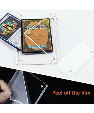 Acrylic Card Frame  Magnetic Trading Card Display Frames Desktop Display - 2 Sets Clear - Buy Online on GoSupps.com