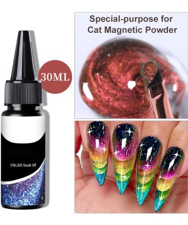 Clear Nail Gel | Adhesive Manicure Glue 30ml | Mixable Nail Gel Ideal for Women and Girls Salon Home Manicure Care Projects Parties - Buy Online on GoSupps.com
