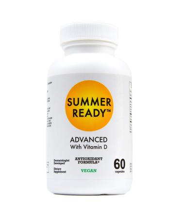 Summer Ready Advanced Skin Care Antioxidant Supplement Capsules - Vitamin D3 5000IU Plus Nicotinamide/Niacinamide/Niacin 500mg (Vitamin B3) and Polypodium Leucotomos (Fern Extract) 480mg