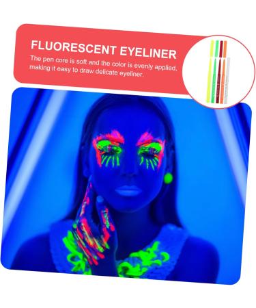 OHPHCALL 15 Pcs Halloween Paint Pen Eyeliner Pen Make up Highlighter Eye Liner Fluorescence Liner Plastic 12.00X0.80X0.80CMx3pcs Assorted Colorx3pcs - Buy Online on GoSupps.com