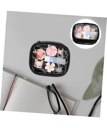 Buifulsic Lens Holder Set - Makeup Organizer Case & Storage Box for Contact Lenses - Buy Online on GoSupps.com