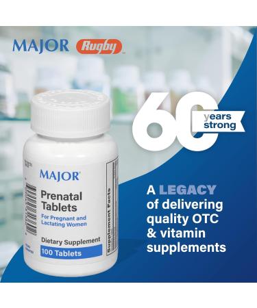 Title: Prenatal Vitamins - 100 Tabs for Expecting Moms - Buy Online on GoSupps.com