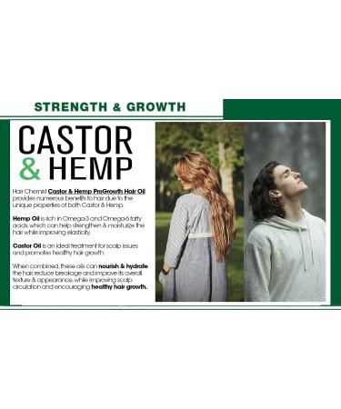 Hair Chemist Castor and Hemp Pro-Growth Hair Oil 7.1 oz. | Natural Hair Growth Blend - Buy Online on GoSupps.com
