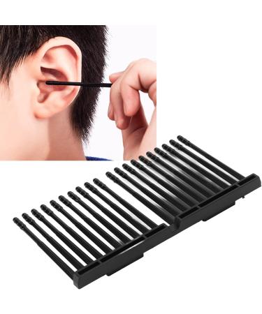 Portable Black Ear Wax Remover Tool Stick - 100pcs | Safe 360 Degree Cleaning for Baby & Travel - Buy Online on GoSupps.com
