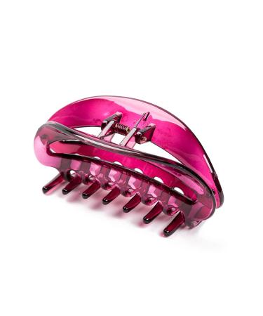 Prettyou Plastic Flower Claws Hair Clip for Women Girls - Pack of 4 (3.9 Inches) - Colorful Crystal Banana Design - Buy Online on GoSupps.com