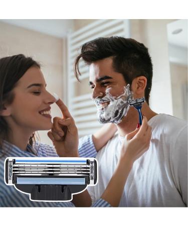 20 Men's Razor Replacement Blades - High-Quality Shaving Blades for Wet Shaving - Buy Online on GoSupps.com