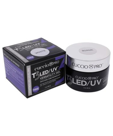 Cuccio T3 LED/UV Controlled Thick Viscosity Gel Levelling Gel - White 56g | Buy Internationally at Best Price - Buy Online on GoSupps.com