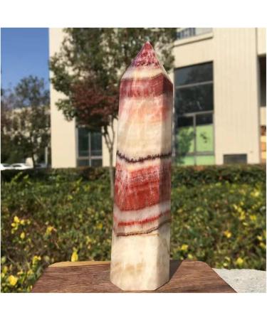 Natural Pork Stone Column Quartz Crystal Tower Point Madafascar 1pc (Size : 800-900g) - Buy Online on GoSupps.com