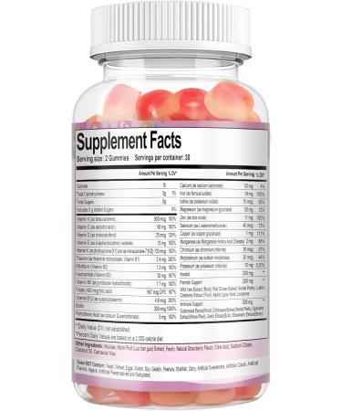 Totaria Multivitamin Gummies for Women & Probiotic Prebiotic Postbiotic Capsules for Women & Men Bundle - Buy Online on GoSupps.com