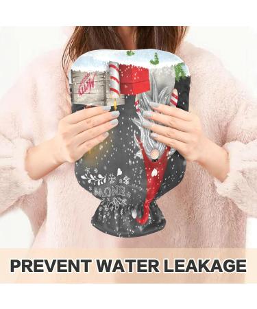 Buy Christmas Dwarf Candles & Hot Water Bottles | Pain Relief Heat Bags for Women Girls & Kids - 1L - Buy Online on GoSupps.com