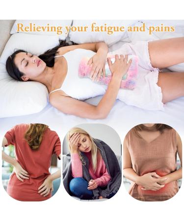Unicorn Plush Hot Water Bottle Cover | Removeable & Washable | 1L Natural Rubber | Red | Warm in Winter | Neck, Waist, Back, Legs, Shoulder - Buy Online on GoSupps.com