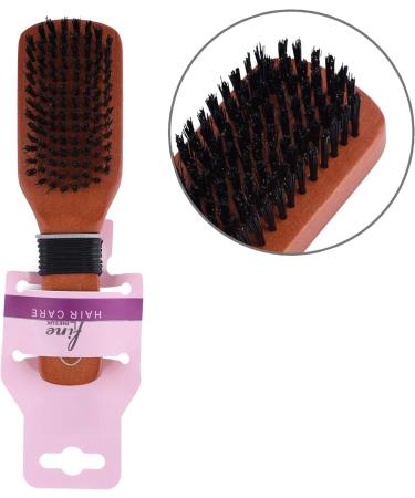 Fine Lines Paddle Bristle Brush - Boar and Nylon Bristles | Soft Hair Brush for Afro, Curly Hair | Men and Women - Buy Online on GoSupps.com