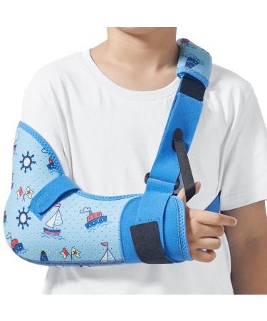 Willcom arm loop children medical arm loop breathable shoulder support for broken arm elbow wrist support and restoration of injuries (rights XXS) XXS right arm