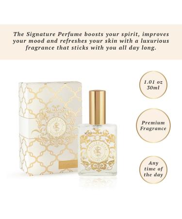 Shelley Kyle Signature Perfume with Floral Fragrance Combination of Crushed Violet Leaves Freesia and Lemon Zest Perfect for Any Occasion 30 ml Signature 1.01 Fl Oz (Pack of 1) - Buy Online on GoSupps.com