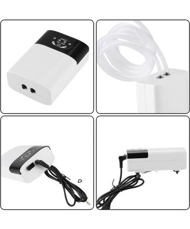 Iwilcs Portable Aquarium Air Pump - USB Oxygen Pump Quiet Membrane Pump - 2*3L/min Flow Ideal for Aquarium Accessories - Buy Online on GoSupps.com