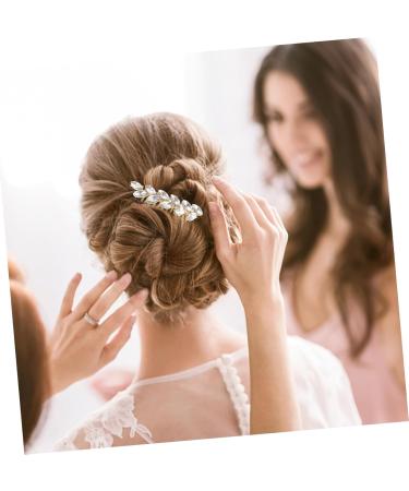 Beatifufu Fashionable Diamond Hair Accessories Hair Comb for Women Headpiece Hair Combs Wedding Hair Clip Wedding Hair Comb Hair Accessories for Girl Headpiece - Buy Online on GoSupps.com