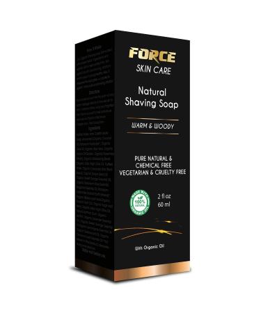 Natural Shaving Gel - Organic Moisturizing Blend with Warm & Woody Fragrance | International Shipping - Buy Online on GoSupps.com