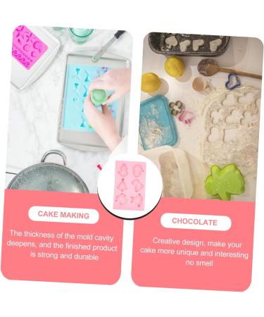 Fruit Cake Mold Silicone Molds Santa Cake Mold Baby Feet Mold Ice Cube Mold 3D Silicone Mold Gummy Mold Candy Molds Cream Cake Mold Dessert DIY Supply Silica Gel to Bake Sample 32X18CM - Buy Online on GoSupps.com