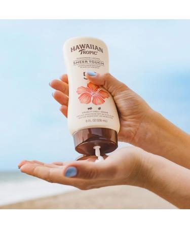 Hawaiian Tropic Sheer Touch Ultra Radiance Lotion Sunscreen SPF 50 - Oxybenzone Free Broad Spectrum Protection 8oz - Shop Now - Buy Online on GoSupps.com