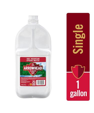 Arrowhead Mountain Spring Water - 1 Gallon Unflavored (128 Fl Oz) | Refreshing Natural Spring Water for International Shipping - Buy Online on GoSupps.com