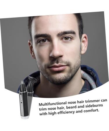 FRCOLOR 2 Pieces 2 Best Nose Hair Trimmer Hair Clipper Ear Hair Trimmer And Ear Trimmer Nose Trimmer Electric Set Mediumx2pcs Blackx2pcs - Buy Online on GoSupps.com