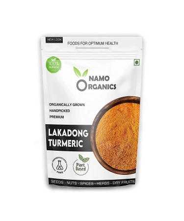 Indian Natural Grocery NAM Organics - Lakadong Turmeric Powder from Organic Farms in Meghalaya - 250 Gm - High Curcumin ( 8-10%) - Words Best Haldi (Curcuma Longa)