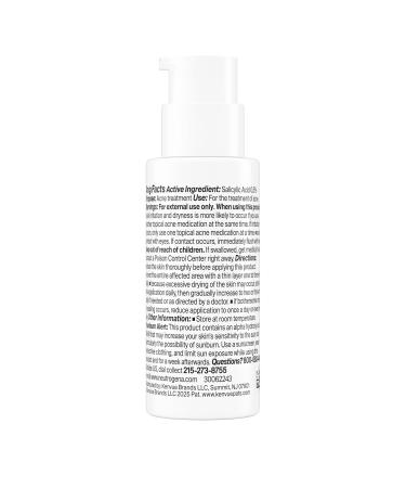 Neutrogena Evenly Clear Acne Exfoliant with Salicylic Acid & Mandelic Acid Multi-Acid Exfoliating Treatment Serum Visibly Fade the look of Post-Acne Marks for A Smooth Even Skin Tone 1 fl. oz - Buy Online on GoSupps.com