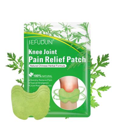 Knee Pain Relief Patch  Natural Wormwood Ingredients Plaster Pain Relieving Paste Patch  Pain Patch  Herbal Knee Patches for Pain Relief - Penetrates for Fast  Targeted Relief-1 Bags/12 Pcs Knee Pain Patches-1 Bags/12 Pc...