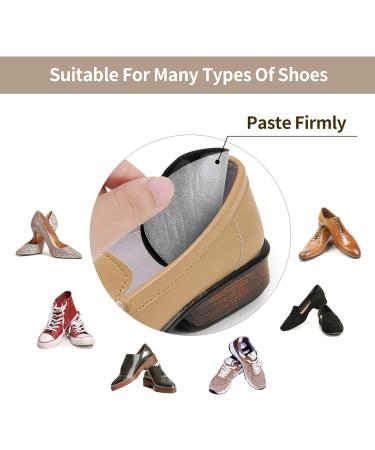 Sibba 6 Pairs Black Heel Cushion Inserts - Self-Adhesive Heel Grips for Comfort & Protection - No-Slip Anti-Blister Foot Care Pads for Women and Men - Buy Online on GoSupps.com