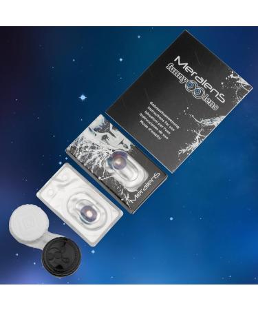 Shop Galaxy Eyes Colored Contact Lenses - Opaque Anime & Manga 1 Pair | Perfect for Cosplay Halloween & Carnival - Free Lens Case Included - Buy Online on GoSupps.com