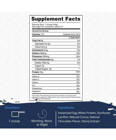 Gaspari Nutrition Proven Egg 100% Egg White Protein - Chocolate 2 lb (900g) | High Quality Protein Supplement - Buy Online on GoSupps.com