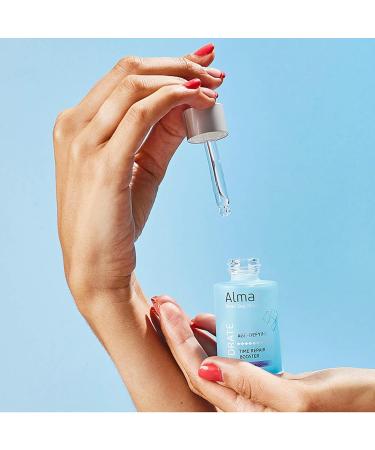 Alma K Time Repair Booster with Bakuchiol - Face Serum for Women - Hyaluronic Acid Serum for Face - Skin Brightening Serum - Hydrating Serum - 1 oz - Buy Online on GoSupps.com