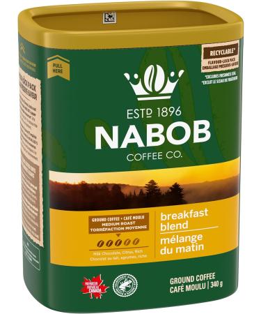 Nabob 340 gr Medium Roast Breakfast Blend 6 ct Case - Buy Online on GoSupps.com