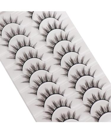 Ahrikiss Manga Lashes False Eyelashes - Manga-6D75 - 10 Pairs - Buy Online on GoSupps.com