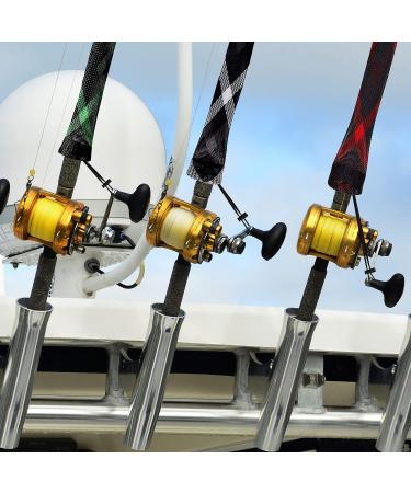 XINGHE 10PCS Fishing Rod Sleeve Socks with Lanyard - Ideal for Fly, Casting, and Sea Fishing Poles - Buy Online on GoSupps.com