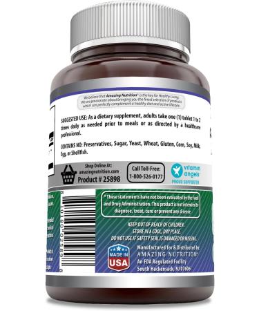 Amazing Formulas Tribulus Extract Supplement 1000 Mg Per Serving 180 Tablets - Buy Online on GoSupps.com