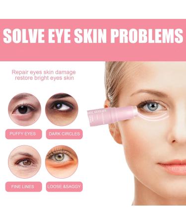 Brighten Eye Cream Stick Rosehip Moisturizing Balm Stick Hydrating Moisturizing Stick Eye Cream for Dark Circles And Puffy Eyes & Wrinkles Multi Eye Balm Wrinkles Lift Eye Line & Anti-Aging (1) - Buy Online on GoSupps.com