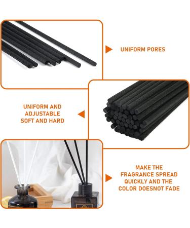 MITENING 150 PCs Natural Rattan Reeds - Aroma Diffuser Sticks for Home & Office | Eco-Friendly Fragrance Replacement (24cm x 3mm) - Buy Online on GoSupps.com