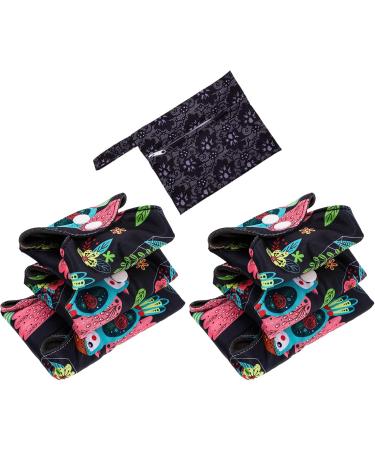 EXCEART Charcoal Dinner Napkins & Washable Menstrual Pads for Men Eco-Friendly & Sanitary Options in Pink - Buy Online on GoSupps.com