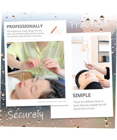 Ipetboom Ear Wax Cleaning Supplies Aluminum Alloy Portable Ear Digging Set Cleaning Tools for Family Friends - Buy Online on GoSupps.com